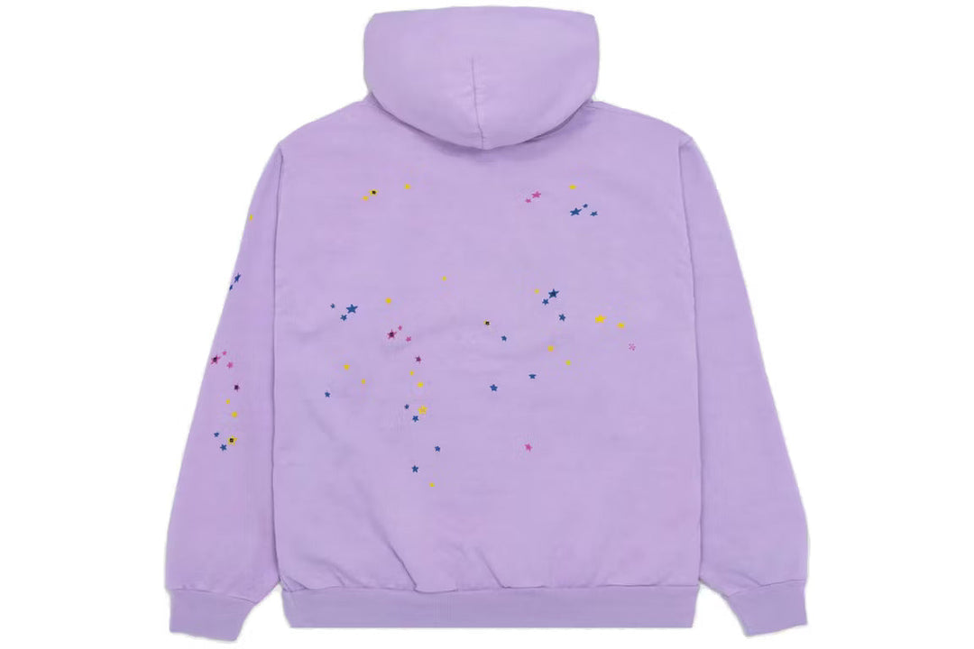 Sp5der Acai Hoodie Purple