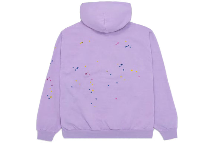 Sp5der Acai Hoodie Purple