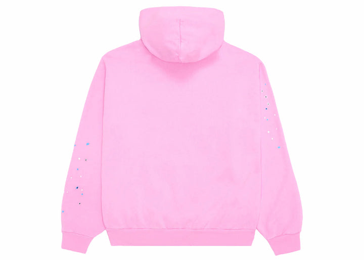 Sp5der OG Web Hoodie Pink