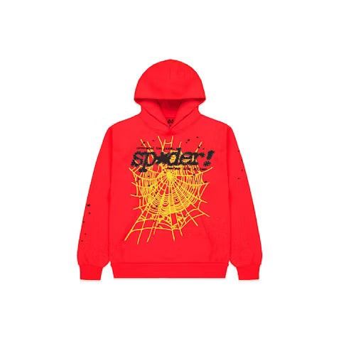 Sp5der P*NK V2 Hoodie Red