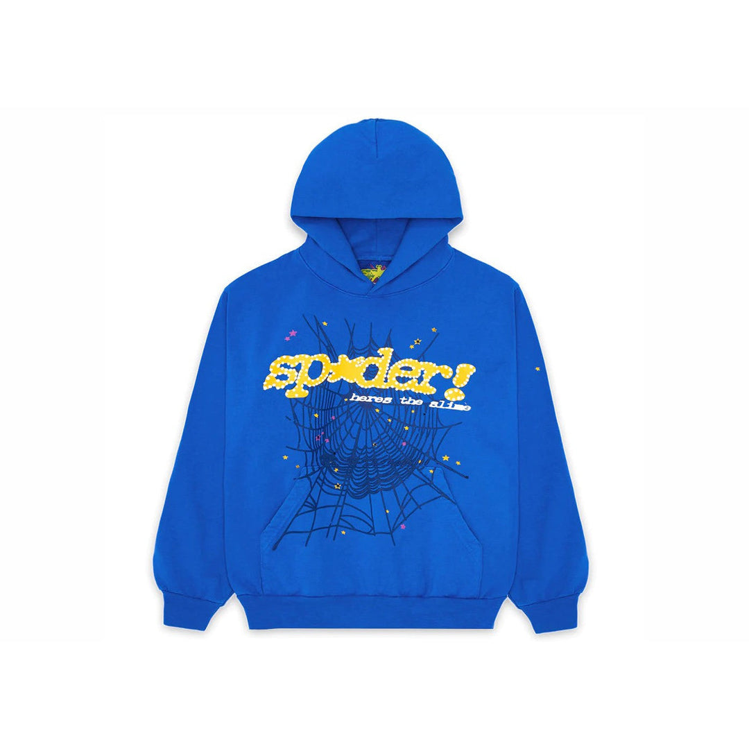 Sp5der TC Hoodie Blue