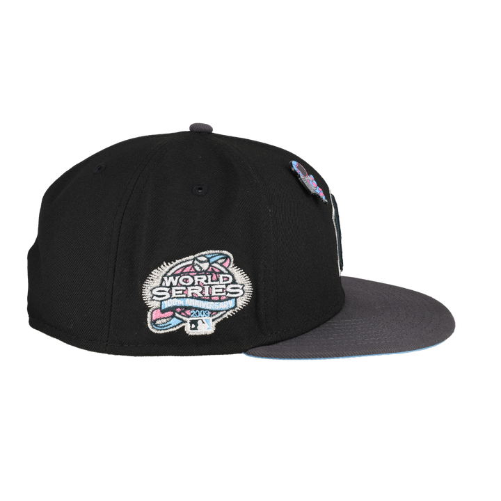 New York Yankees Space Candy Collection 2003 World Series Patch Fitted Hat
