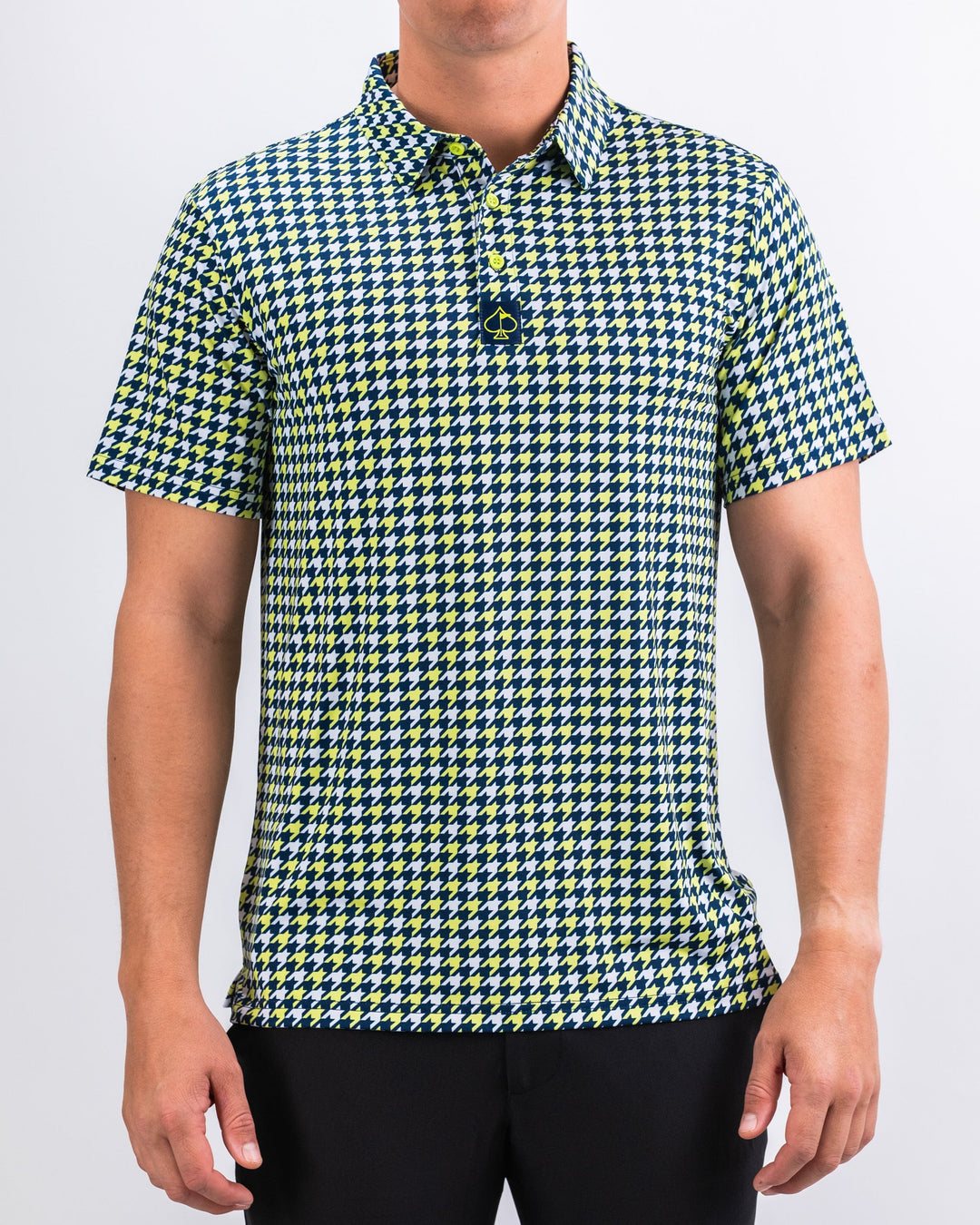 Houndstooth Lime