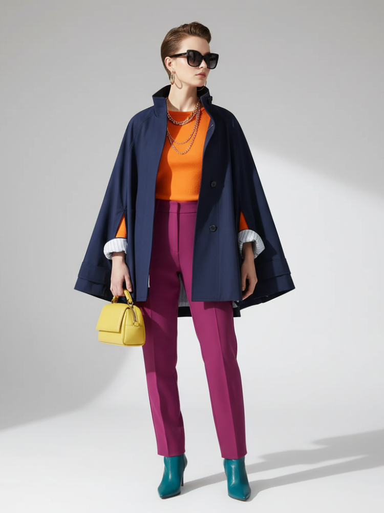 Streetwear Cloak Coat, Bushwick | Women - BYMANYC ® New York