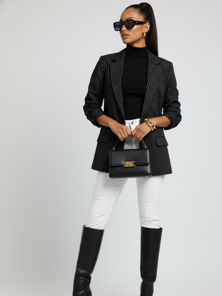 Striped Blazer, Soho | Women - BYMANYC ® New York