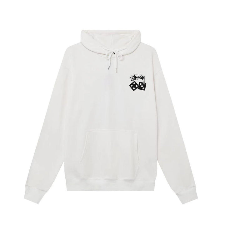 Stussy Dice Hoodie in White