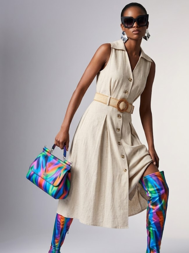 Summer Dress Woman BYMANYC ® New York SoHo Satin - High-End Cocktail Slip Dress