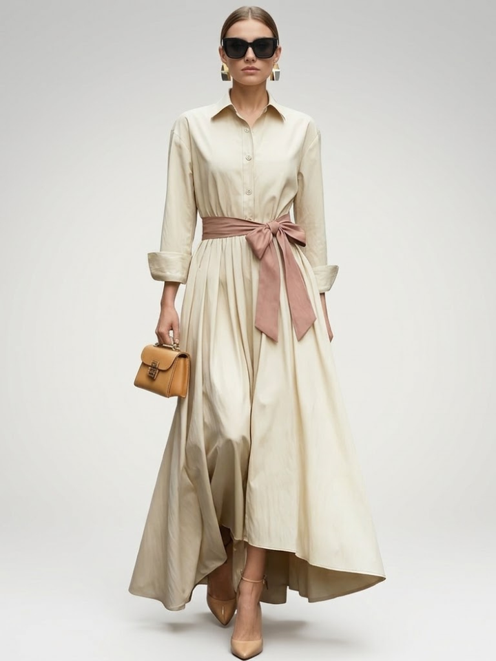 Summer Dress Woman BYMANYC ® New York Brooklyn Breeze - Luxury Lightweight Cotton Dress