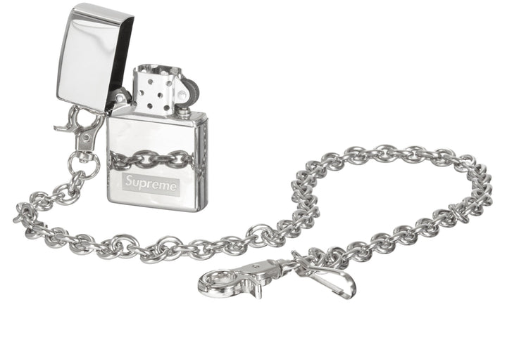 Supreme Chain Zippo Silver