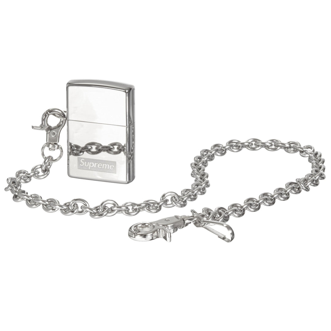 Supreme Chain Zippo Silver