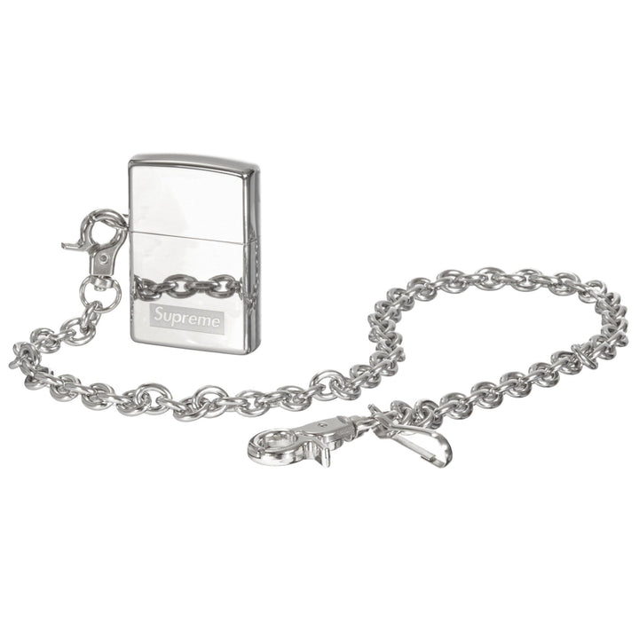 Supreme Chain Zippo Silver