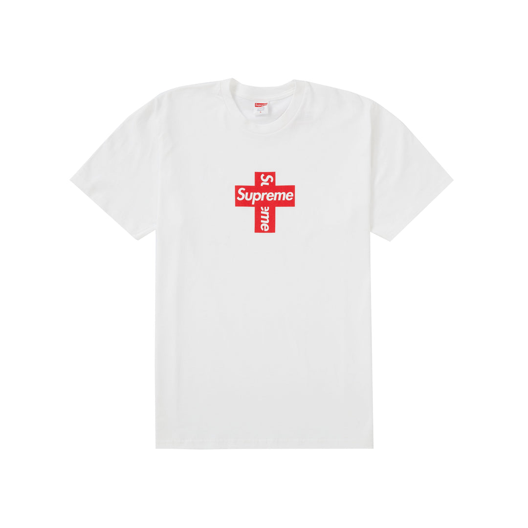 Supreme Cross Box Logo Tee White
