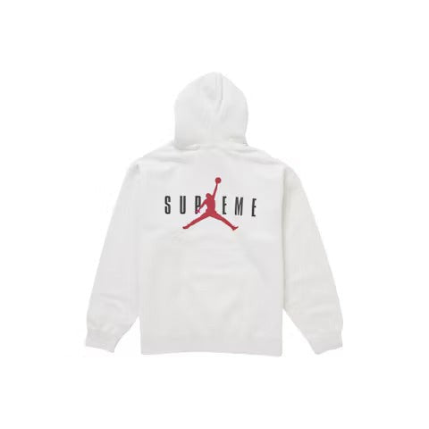 Supreme Jordan Hooded Sweatshirt (FW24) Ash Grey