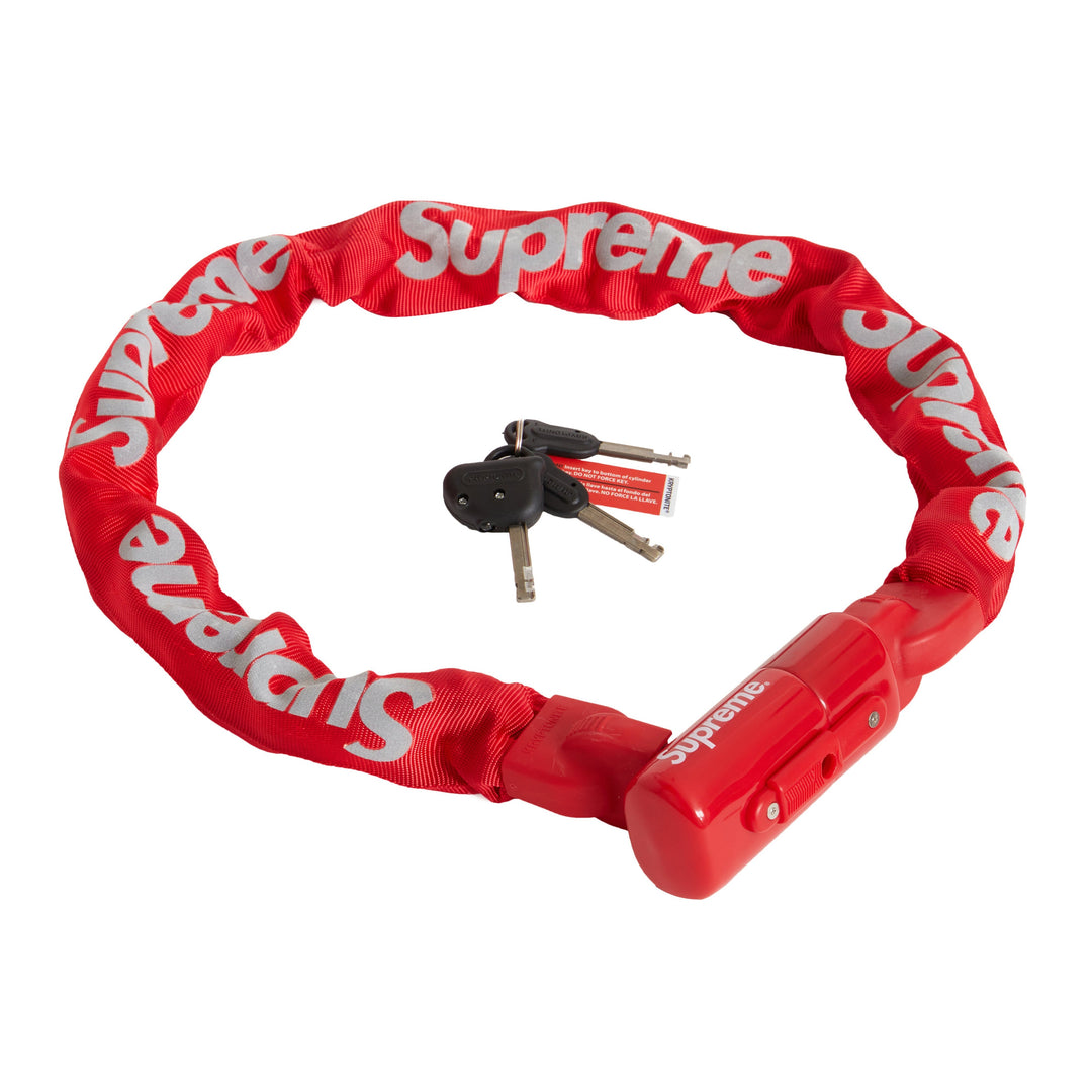 Supreme Kryptonite Integrated Chain Lock Red