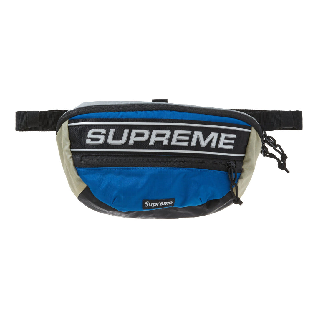 Supreme Logo Waist Bag Blue