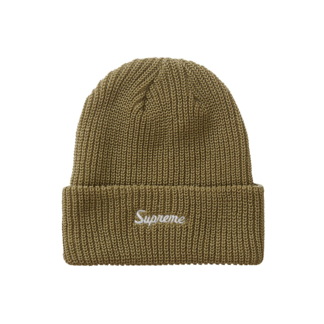 Supreme Loose Gauge Beanie (FW22) Taupe