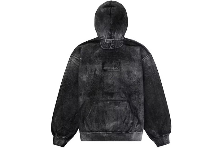 Supreme MM6 Maison Margiela Foil Box Logo Hooded Sweatshirt Black