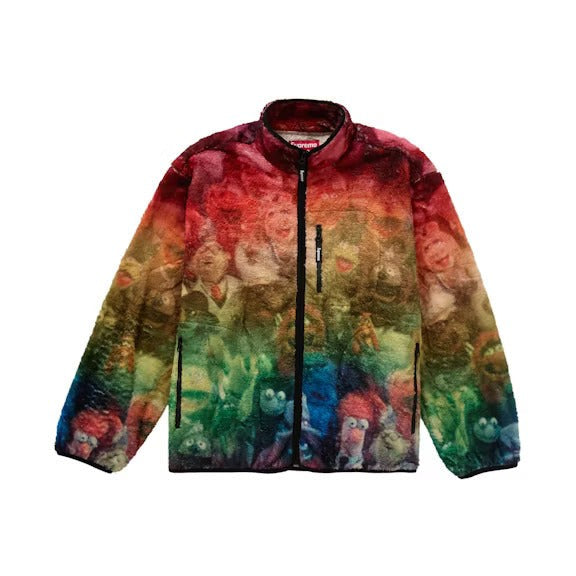 Supreme Muppets Fleece Jacket Multicolor