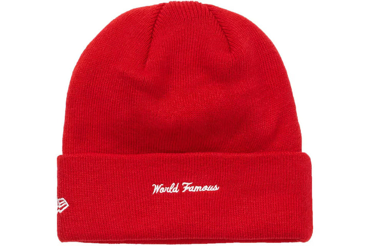 Supreme Box Logo Beanie (FW23) Red