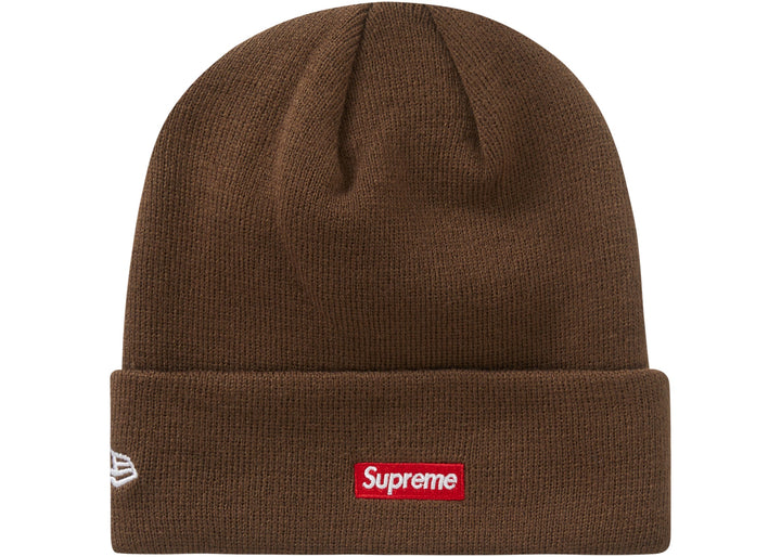Supreme New Era S Logo Beanie (FW22) Brown
