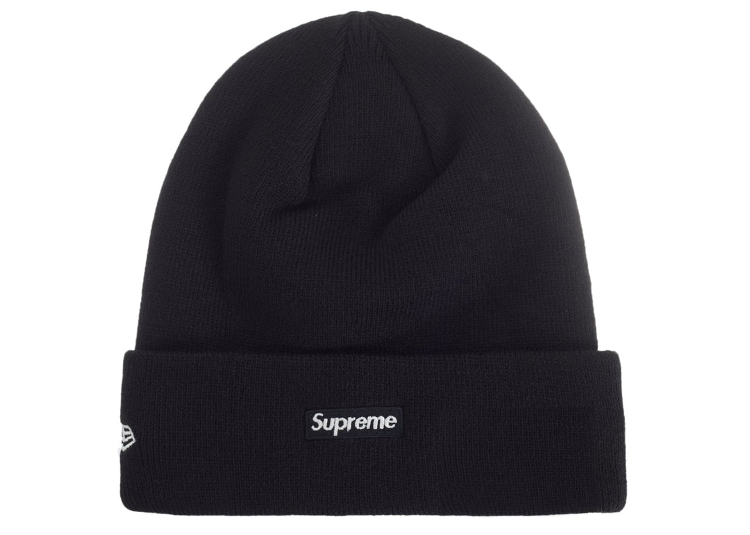 Supreme New Era Varsity Beanie Black