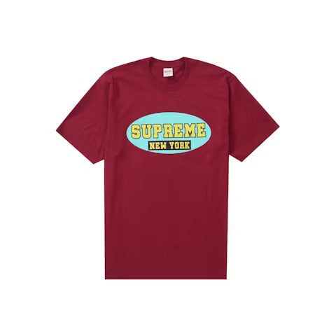 Supreme New York Tee Cardinal