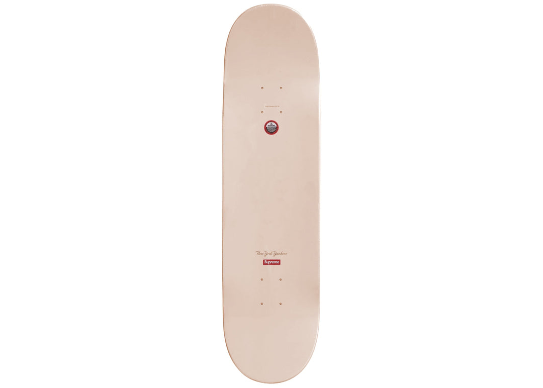 Supreme New York Yankees Airbrush Skateboard Deck Clay