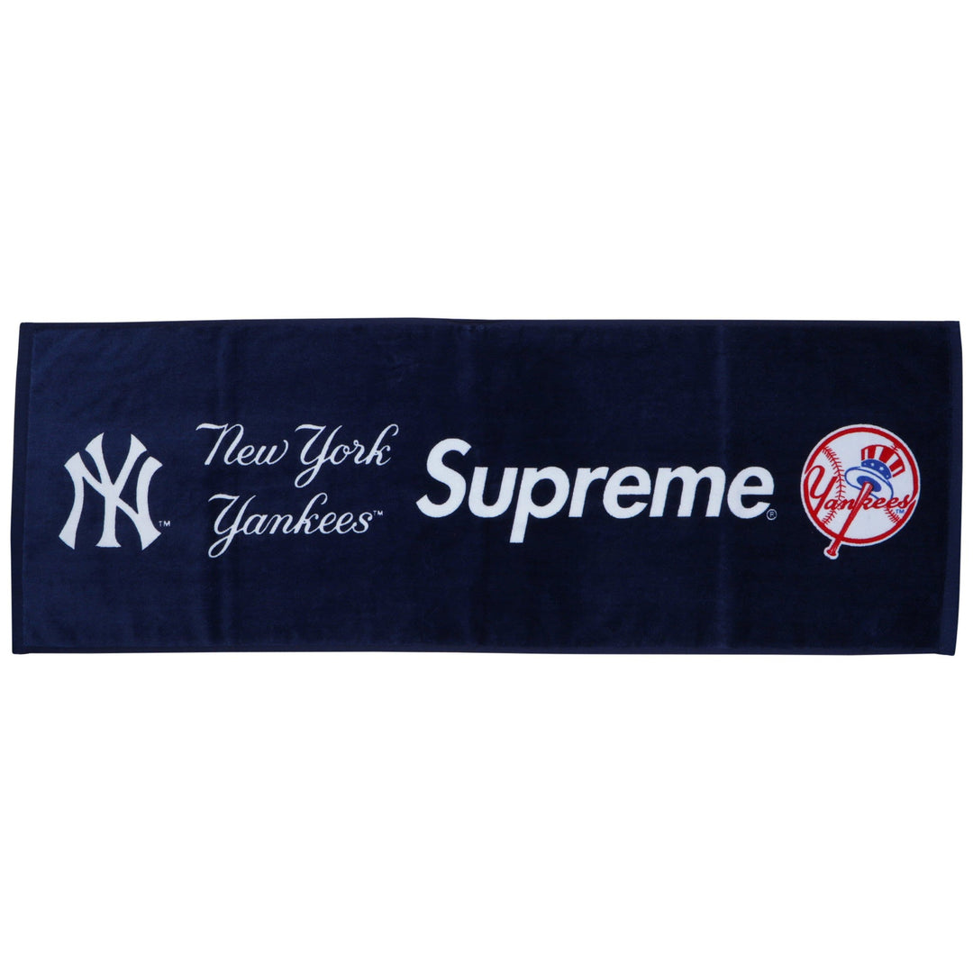 Supreme New York Yankees Hand Towel Navy