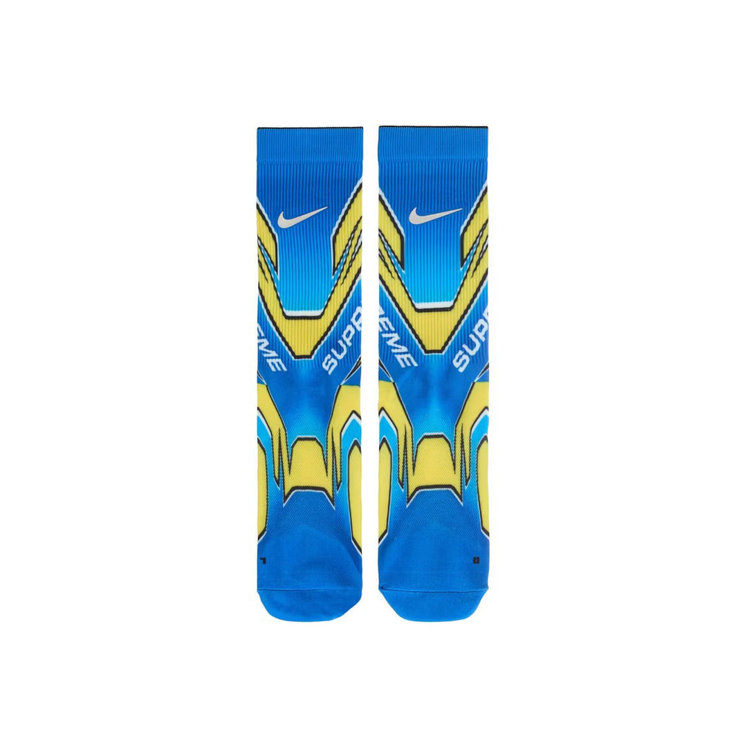 Supreme Nike Spark Crew Sock Blue Multi