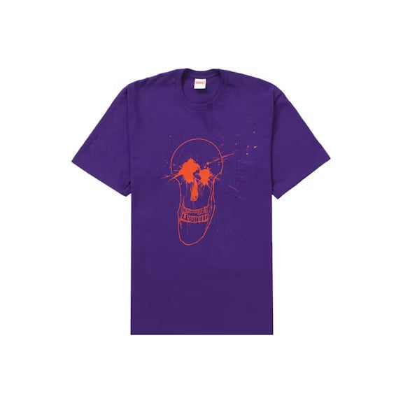 Supreme Ralph Steadman Skull Tee Purple