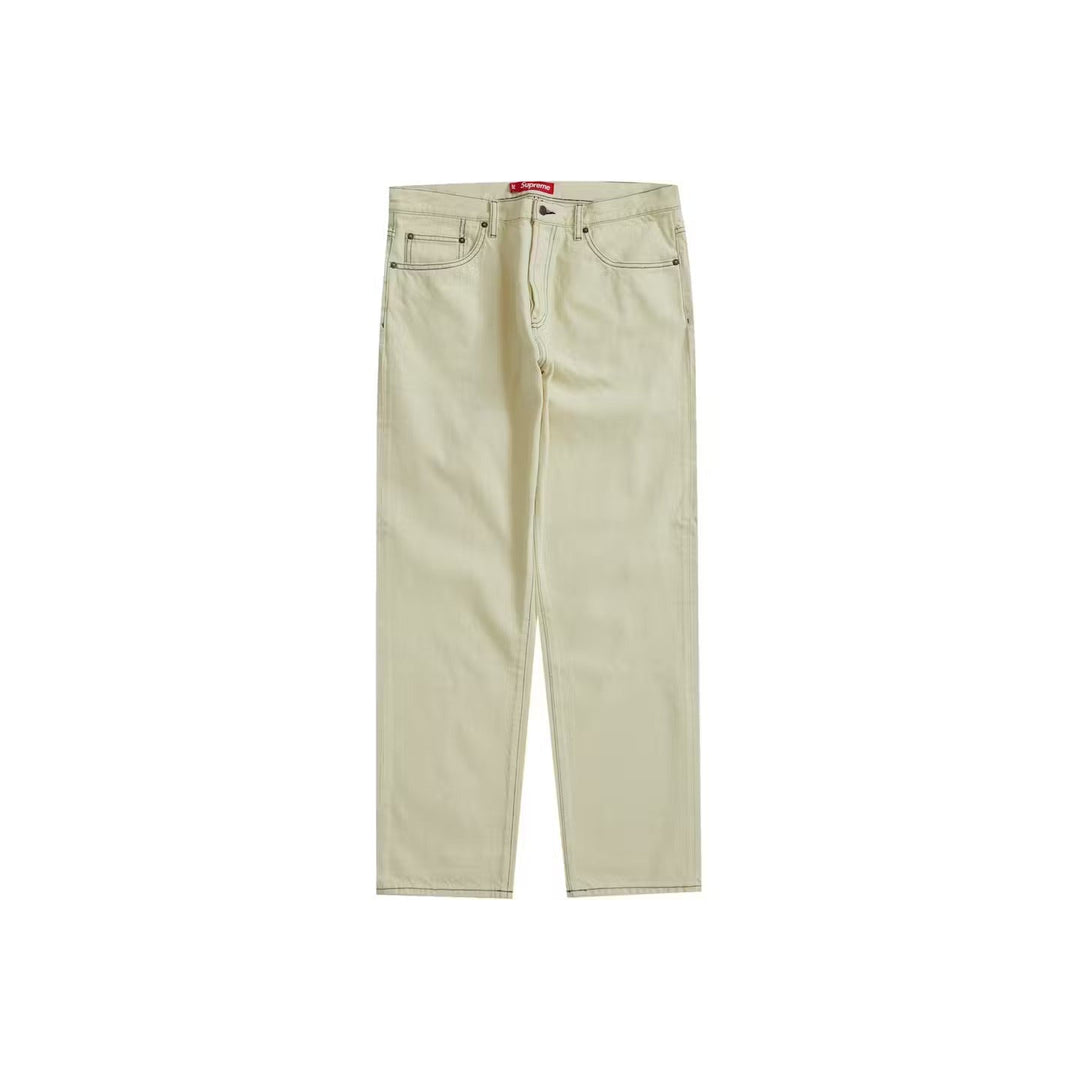Supreme Regular Jean Bleached