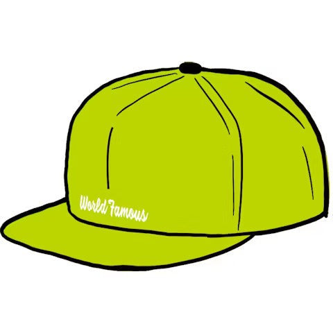 Supreme Reverse Box Logo New Era Bright Yellow