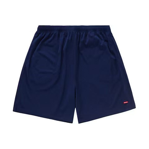 Supreme Small Box Baggy Mesh Short (SS24) Navy