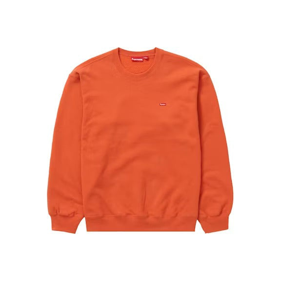 Supreme Small Box Crewneck Burnt Orange