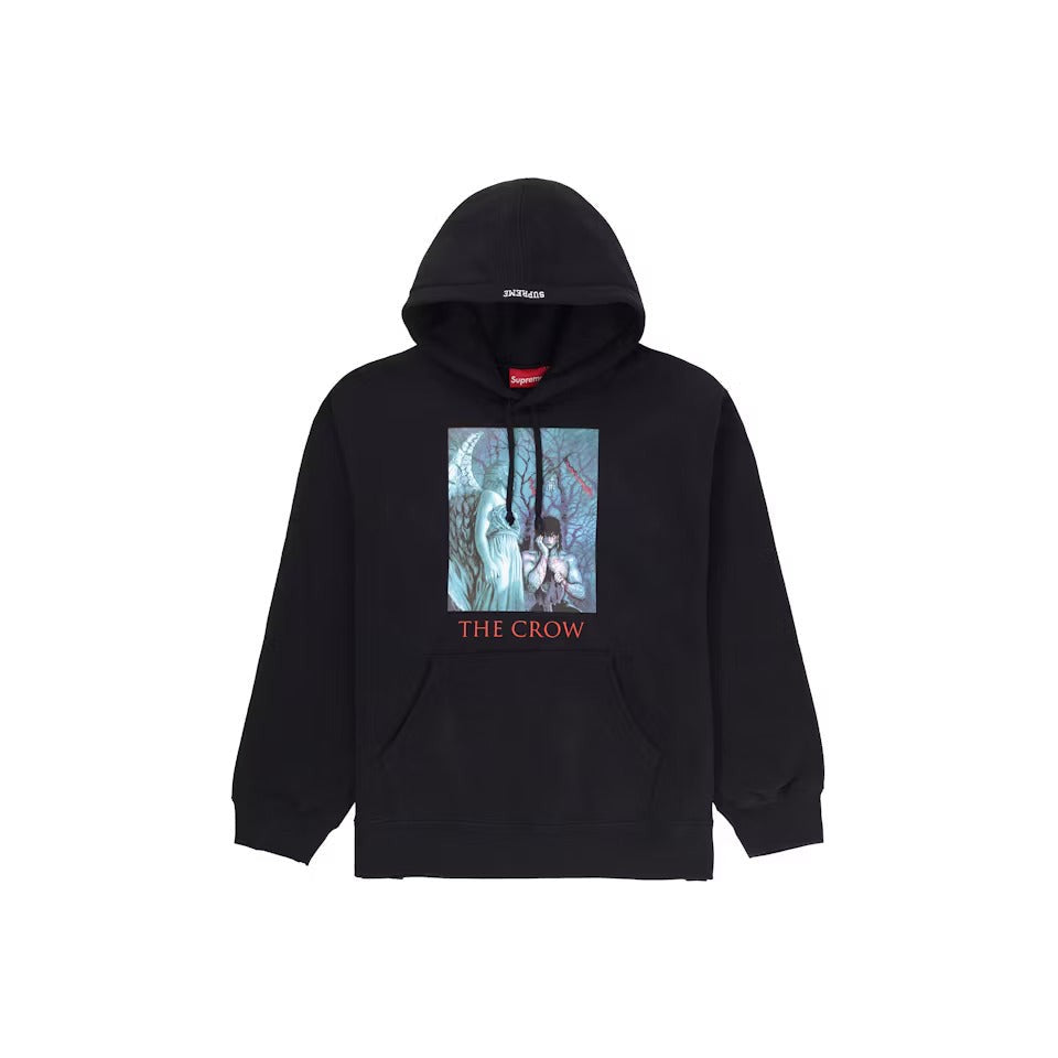 Supreme The Crow Hooded Sweatshirt Black
