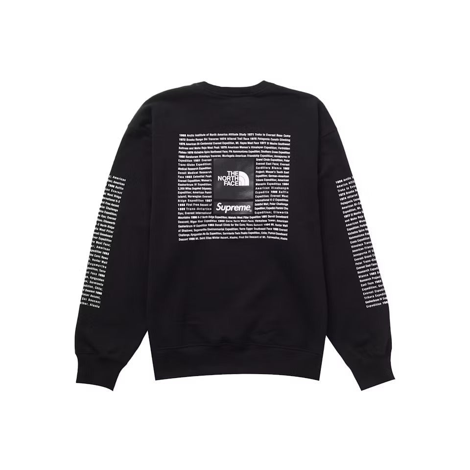 Supreme The North Face Crewneck Black