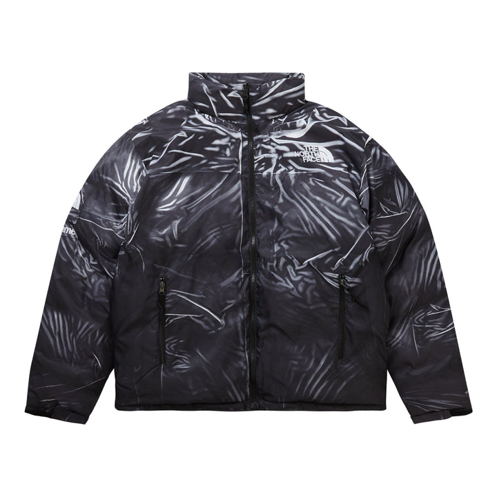 Supreme The North Face Printed Nuptse Trompe L'oeil Jacket Black