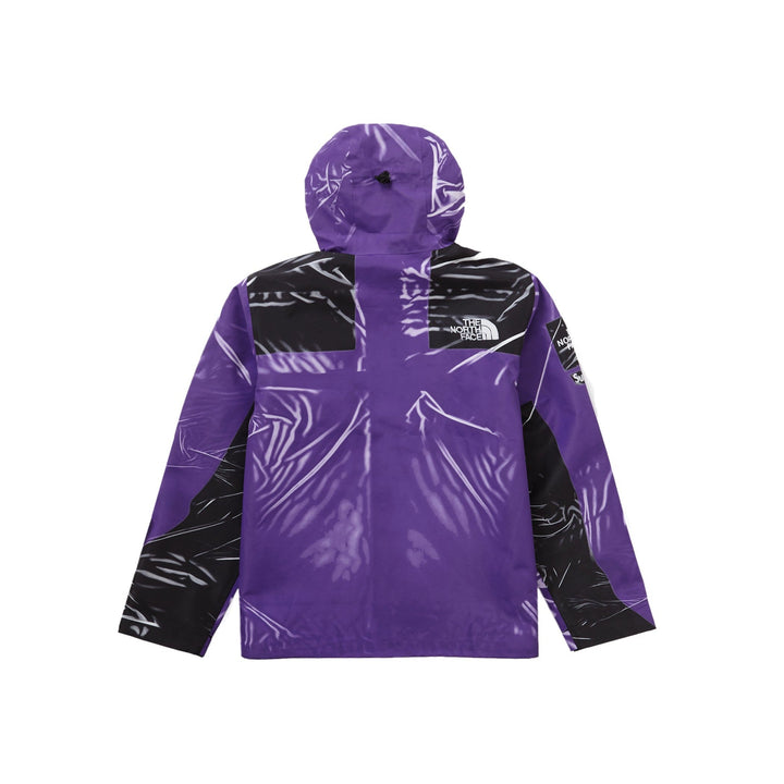 Supreme The North Face Printed Taped Seam Shell Trompe L'oeil Jacket Purple