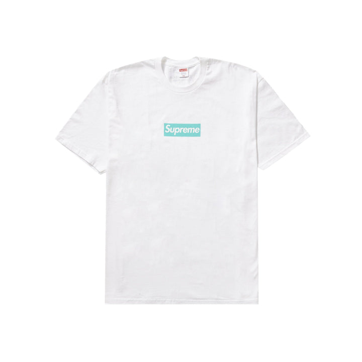Supreme Tiffany & Co. Box Logo Tee White
