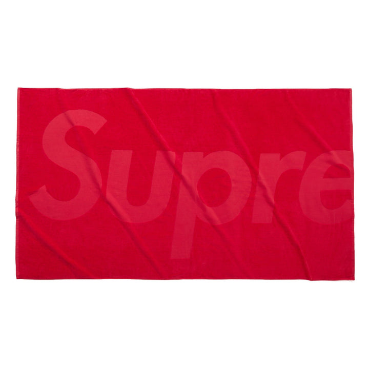 Supreme Tonal Logo Towel Red