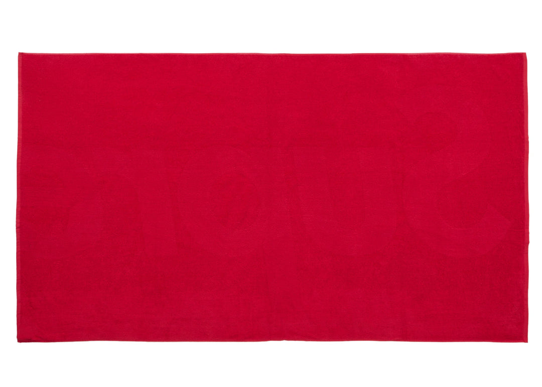 Supreme Tonal Logo Towel Red