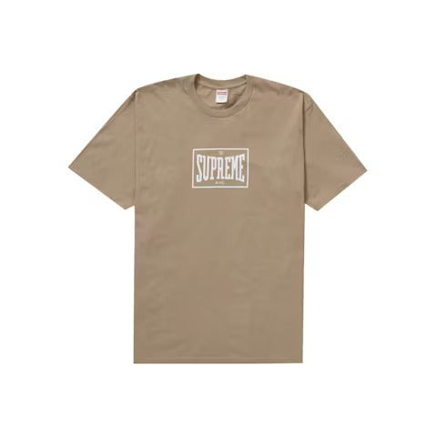 Supreme Warm Up Tee Khaki