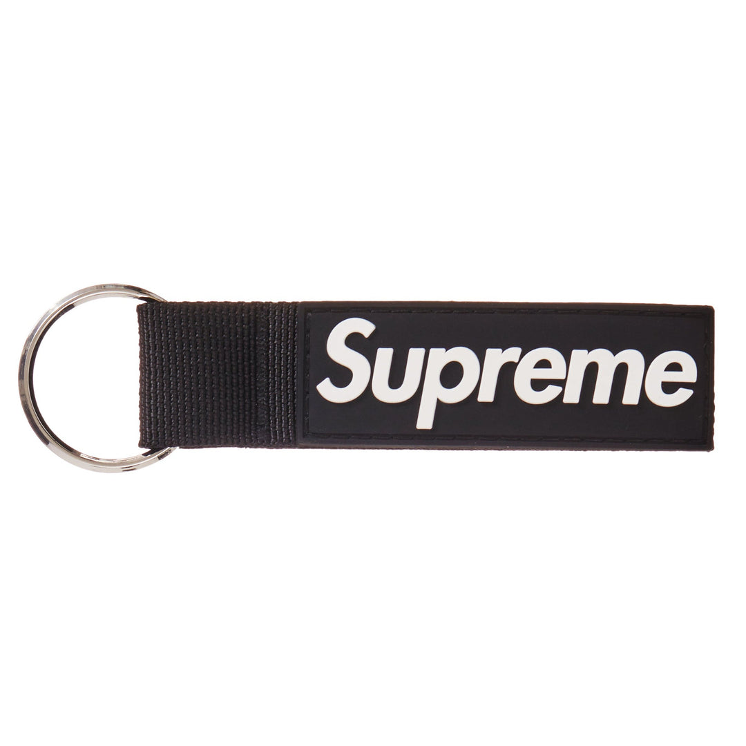 Supreme Webbing Keychain Black