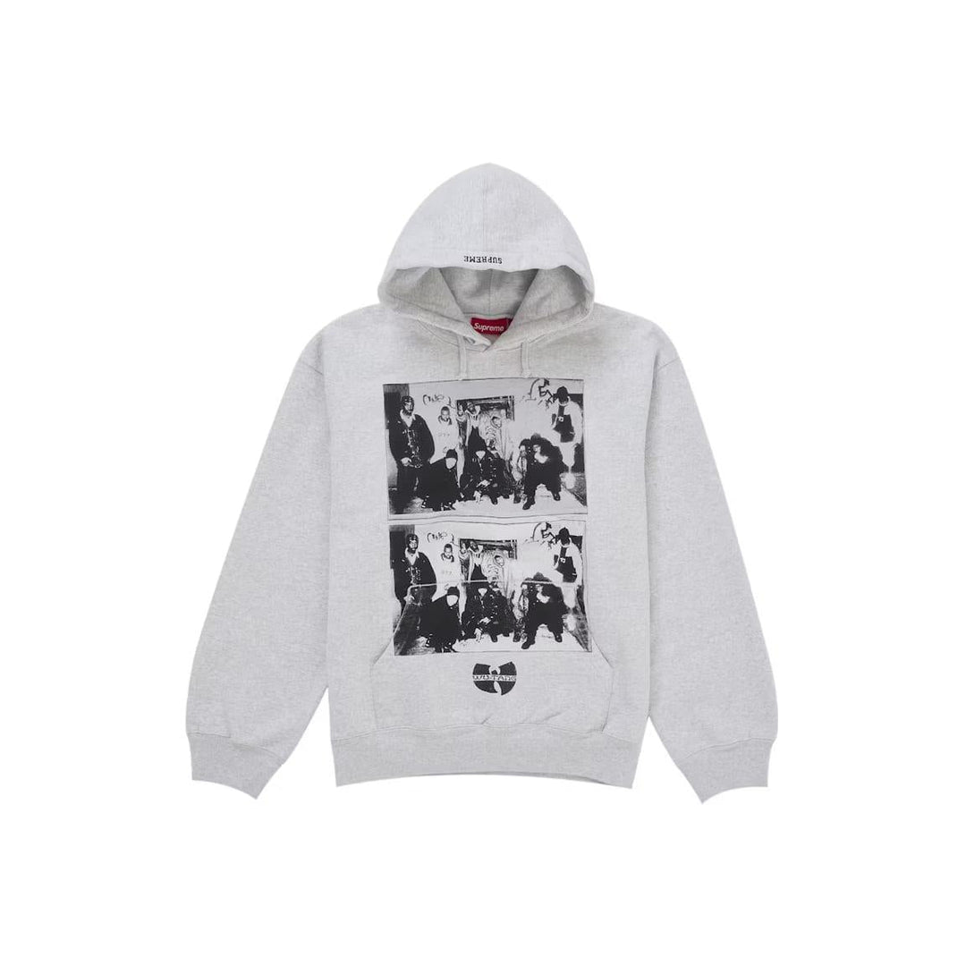 Supreme Wu-Tang Clan Hooded Sweatshirt Heather Grey