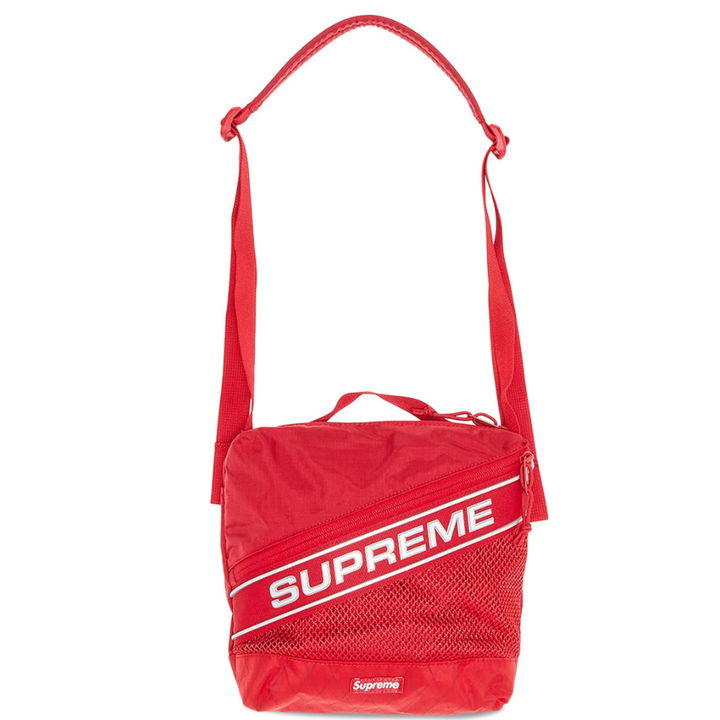 Supreme FW23 “Logo” Shoulder Bag ‘Red’