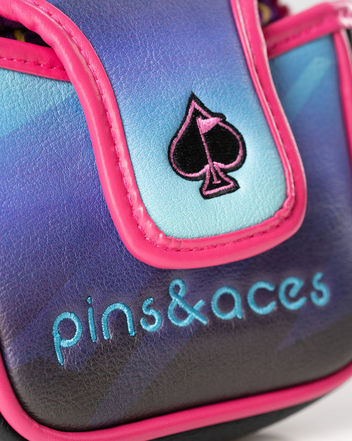 Synthwave - Mallet Putter Cover