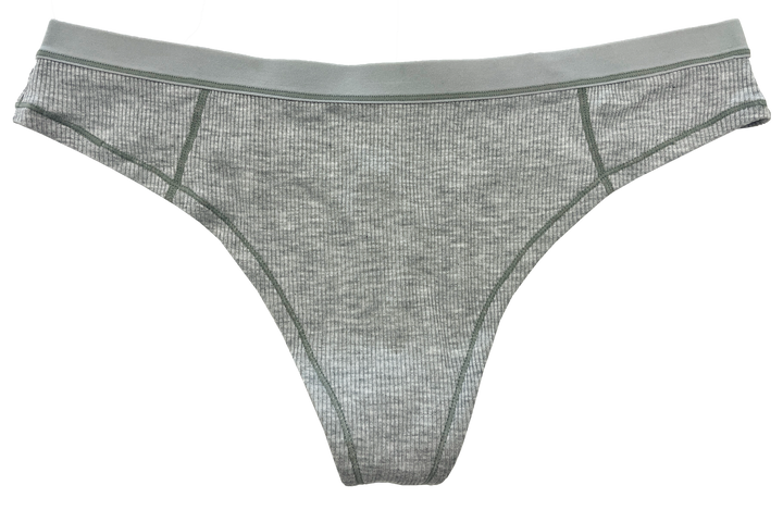 Modal Thong with Contrast Stitch, XS-2X