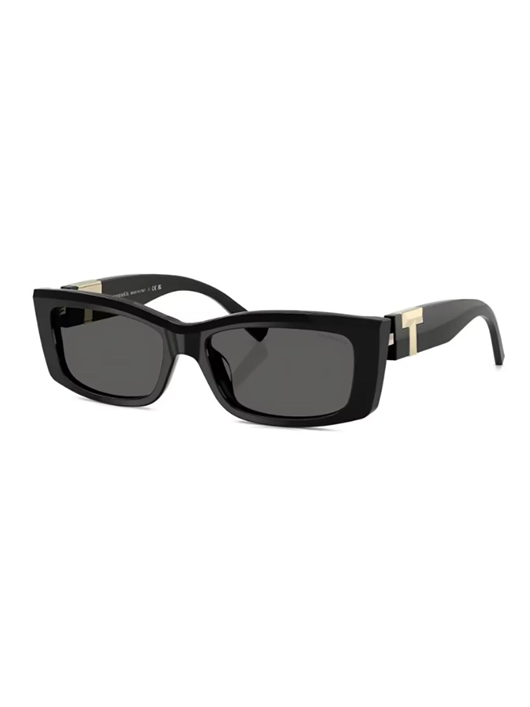 TIFFANY &amp; CO. Sleek Metallic Sunglasses with 140mm Temples