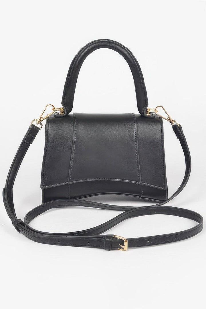 TRIBECA Faux Leather Top Handle - New Collection Los Angeles - BYMANYC ® New York