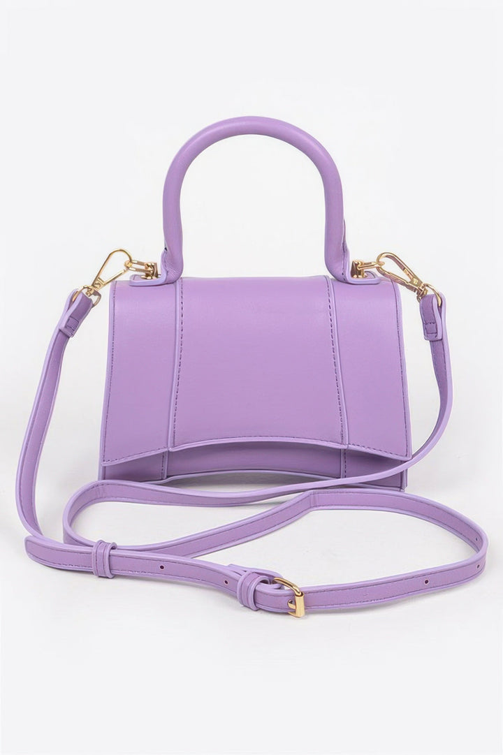 TRIBECA Faux Leather Top Handle - New Collection Los Angeles - BYMANYC ® New York